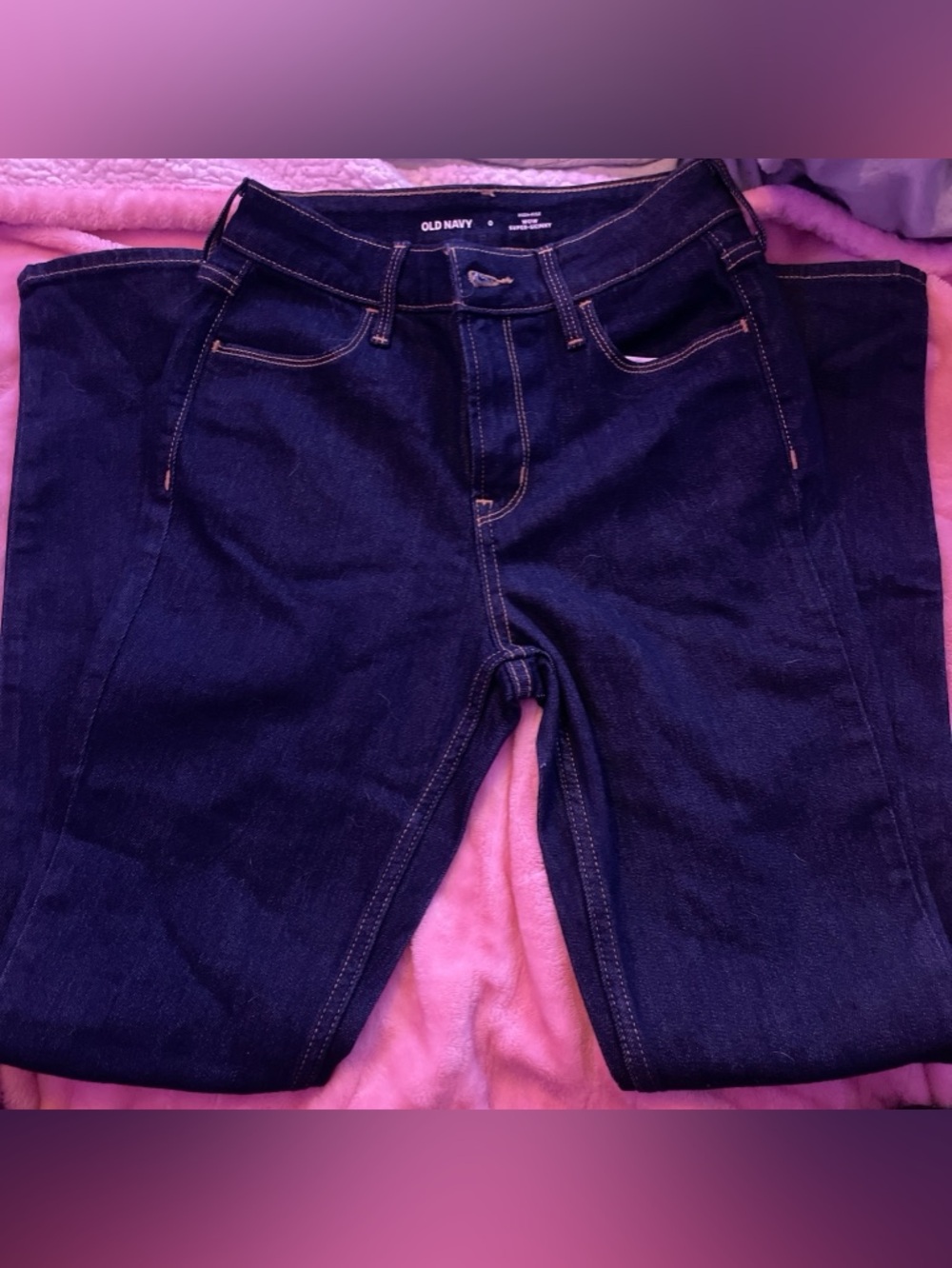 Old Navy Women's Dark Indigo Skinny Jeans
